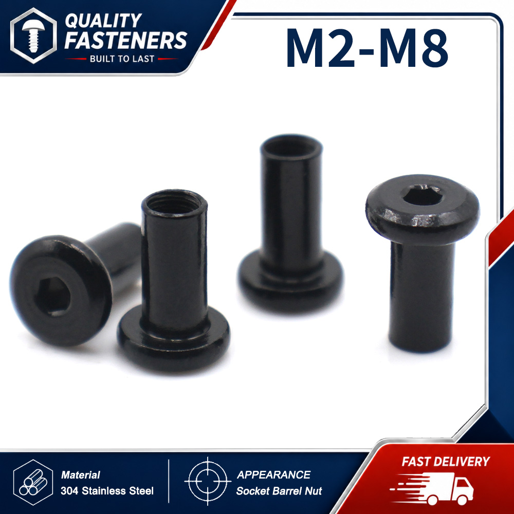 Deck Screw Stainless - 2~5pcs Black 304 Stainless Steel Chamfered