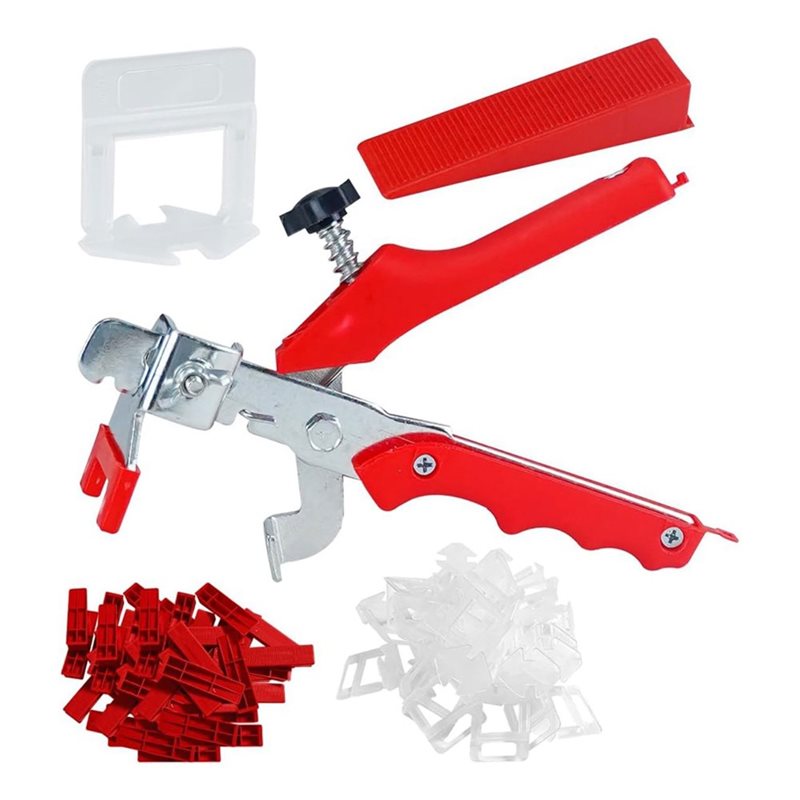 Tile Leveling Clip - M11K-300 Clips& 200 Reusable Wedges(1/8 Inch)