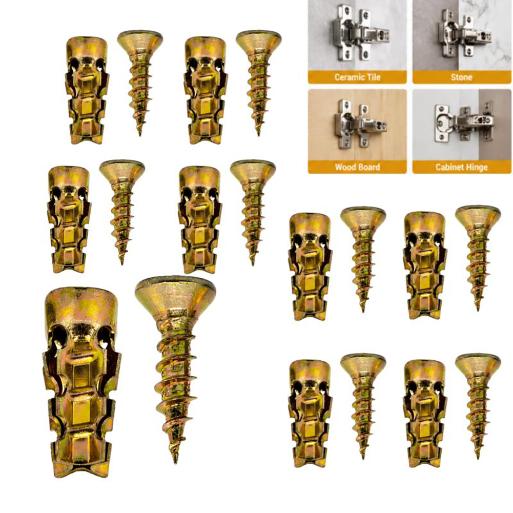 Drywall Anchor Screw - 6*14mm Door Hinge Thread Repair Screws
