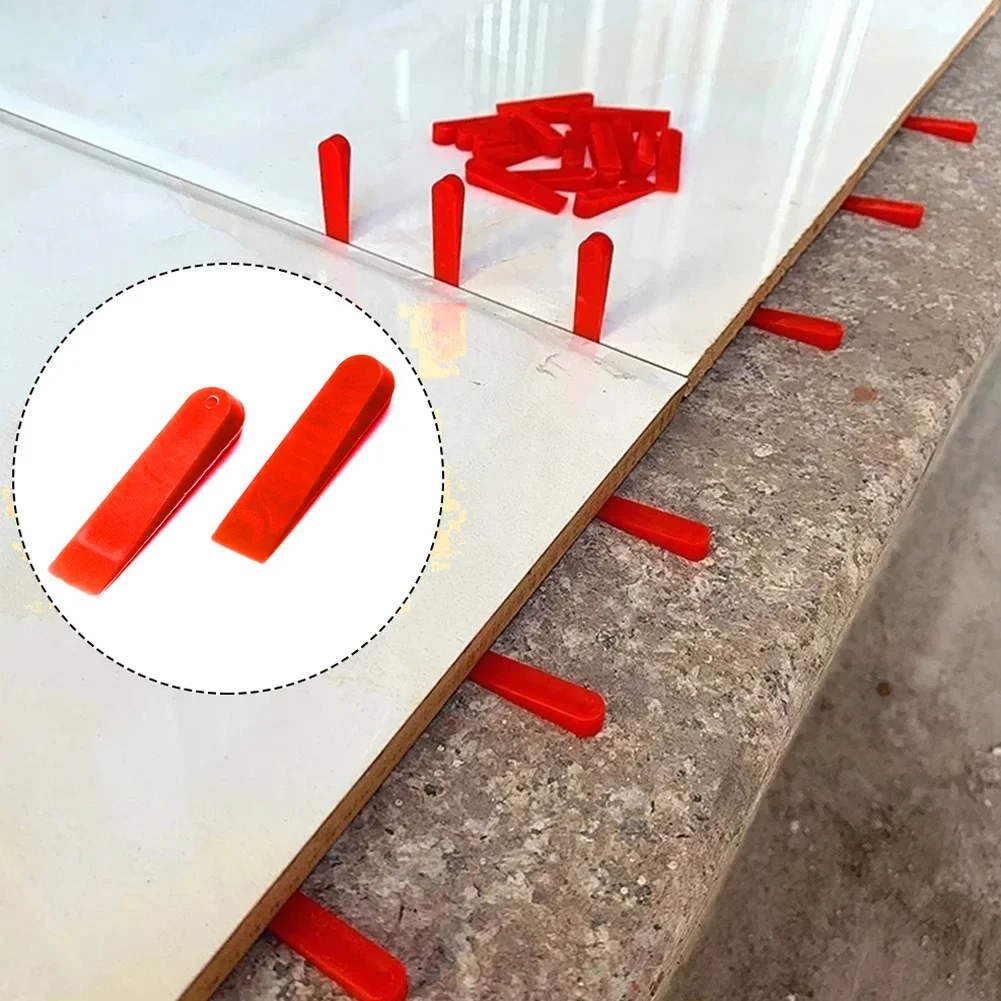 100pcs Plastic Tile Wedge Spac - Tile Leveling Clip review and price
