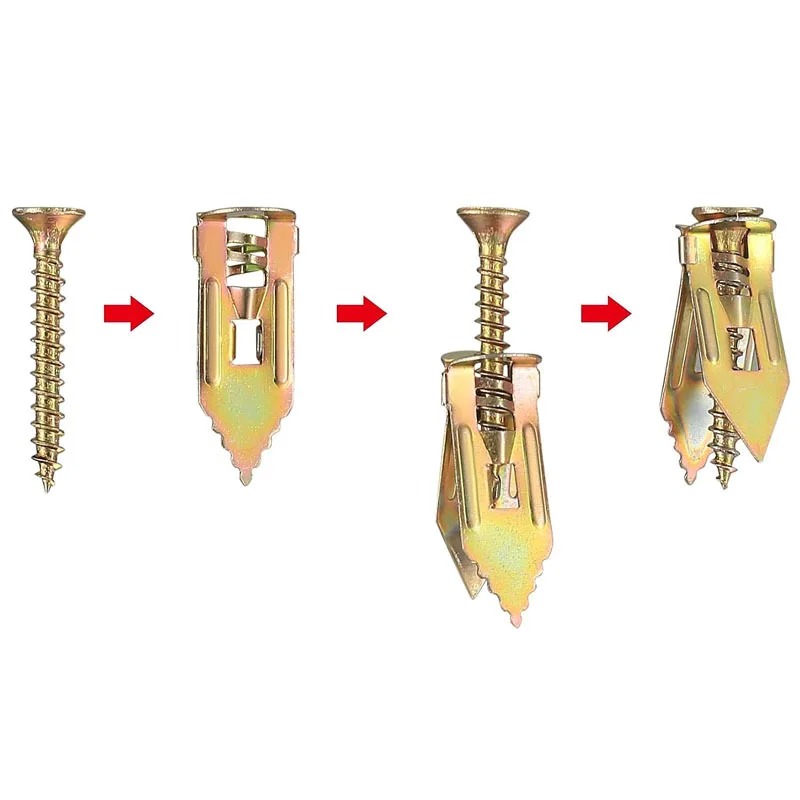 20/50/100Pcs Self Drilling Dry - Drywall Anchor Screw review and price