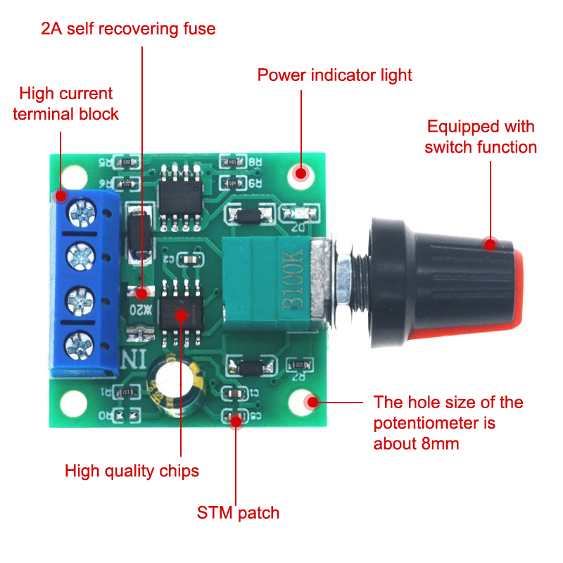 1Pcs Adjustable Speed DC Motor - Home Improvement In Usa review and price