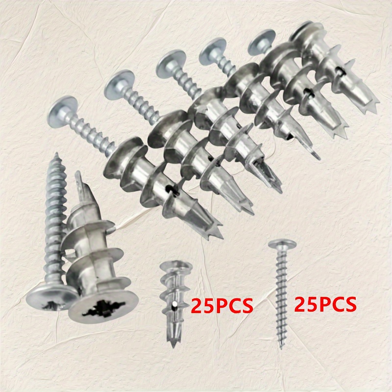25Set of Diamond Coated Board  - Drywall Anchor Screw review and price