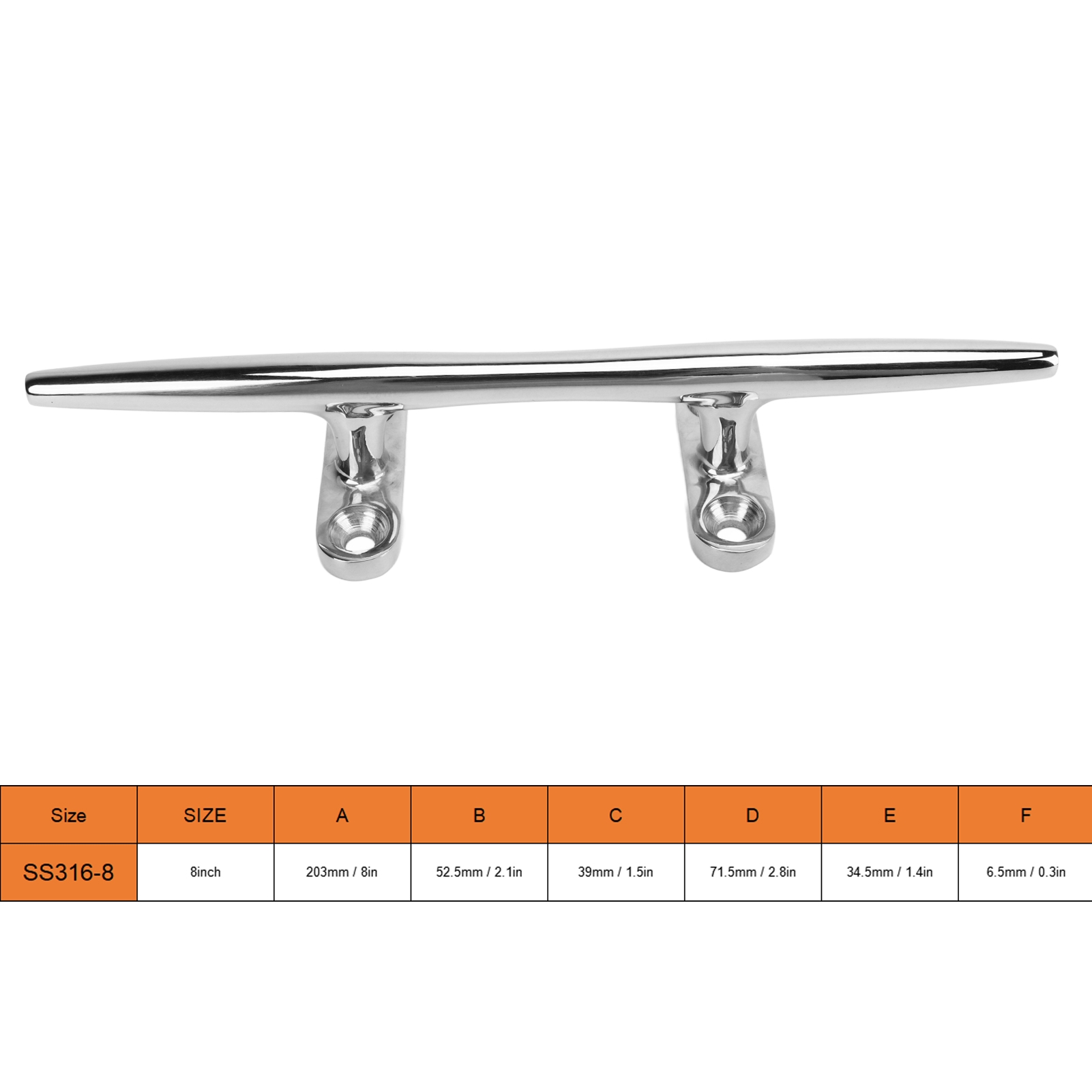 Boat Cleat Open Base Heavy Dut - Deck Screw Stainless review and price