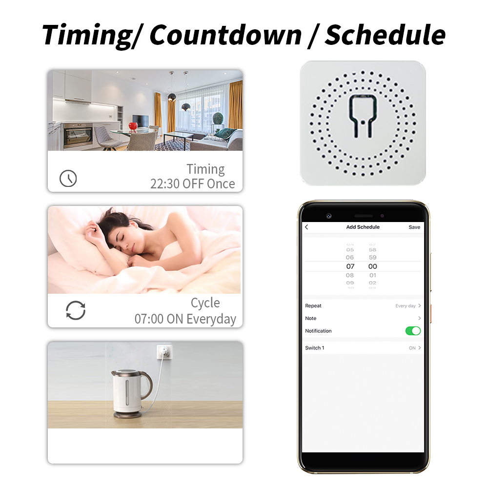 SIXWGH MiNi WiFi Smart Switch  - App Home Improvement review and price
