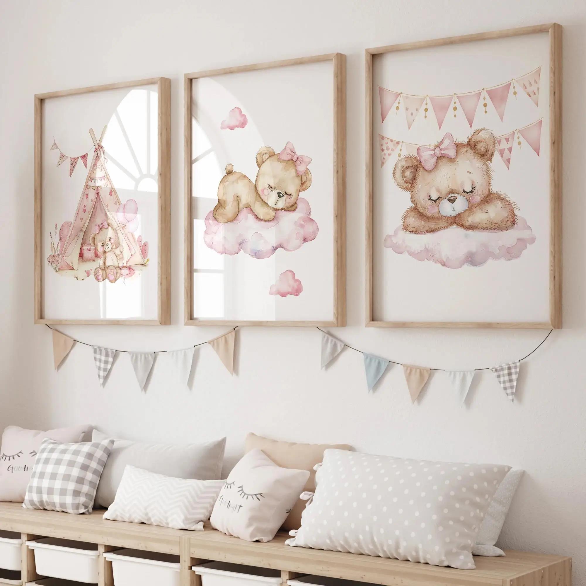 Pink Dream Bear Carousel Tent  - Home Improvement Kids review and price