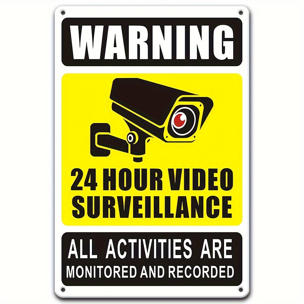 24/7 Video Surveillance Warnin - Home Improvement And Hardware review and price