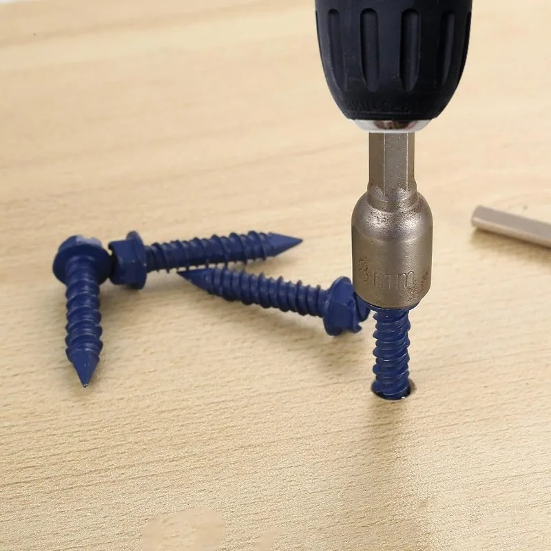100/50pc Self-tapping Concrete - Drywall Anchor Screw review and price