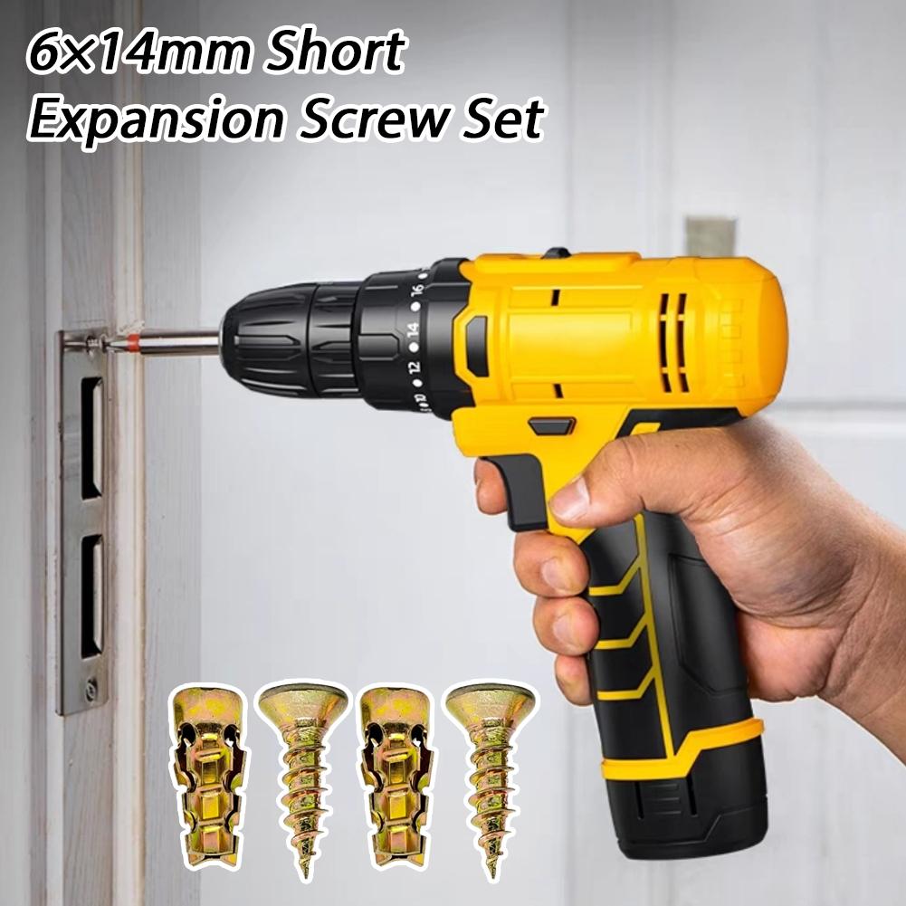 100pcs 6*14mm Door Hinge Threa - Drywall Anchor Screw review and price