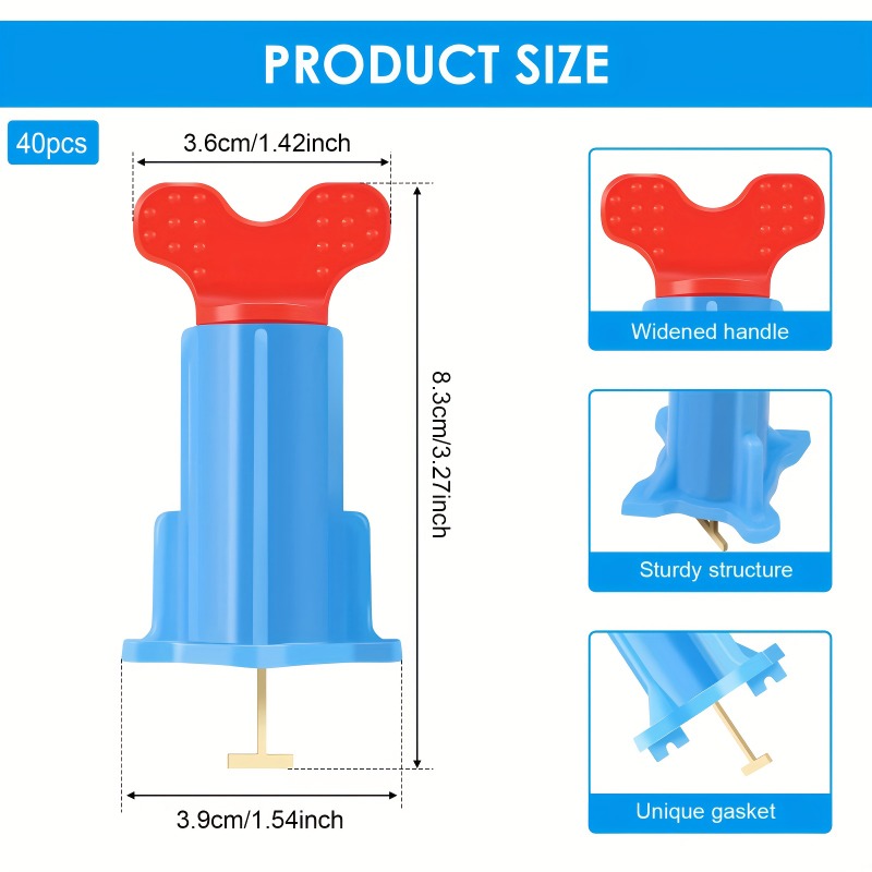 40Pcs New Design Tile Leveling - Tile Leveling Clip review and price