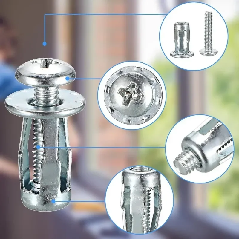 Petal Screw Jack Nuts Screw An - Drywall Anchor Screw review and price