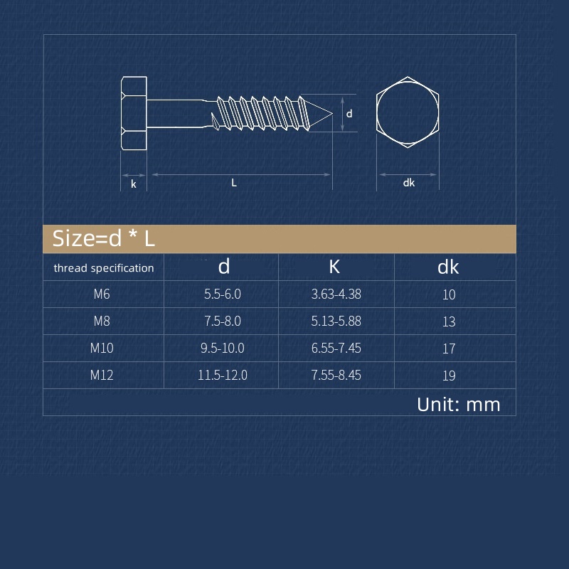M6~ M12 Stainless Steel Half T - Deck Screw Stainless review and price