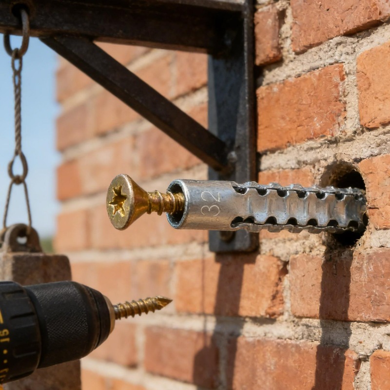 Heavy Duty Steel Wall Anchor W - Drywall Anchor Screw review and price