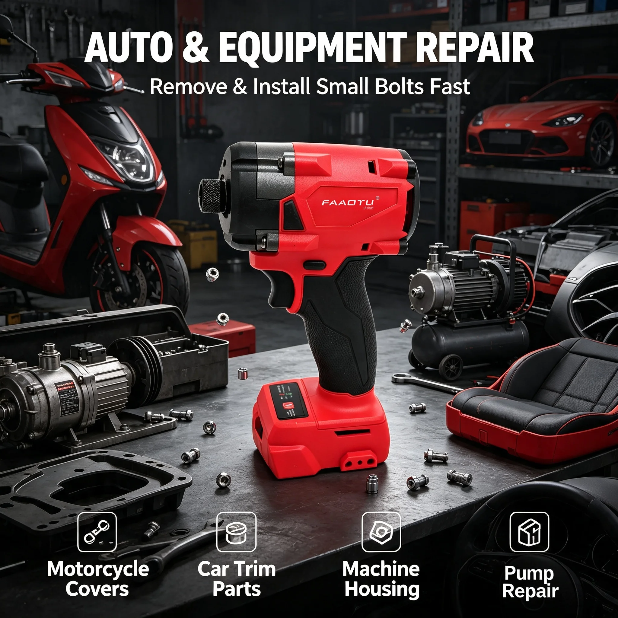 FAAOTU 18V Cordless Electric S - Home Improvement In Usa review and price