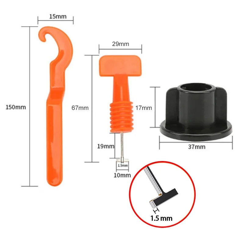 51-204Pcs Floor Tile Leveling  - Tile Leveling Clip review and price