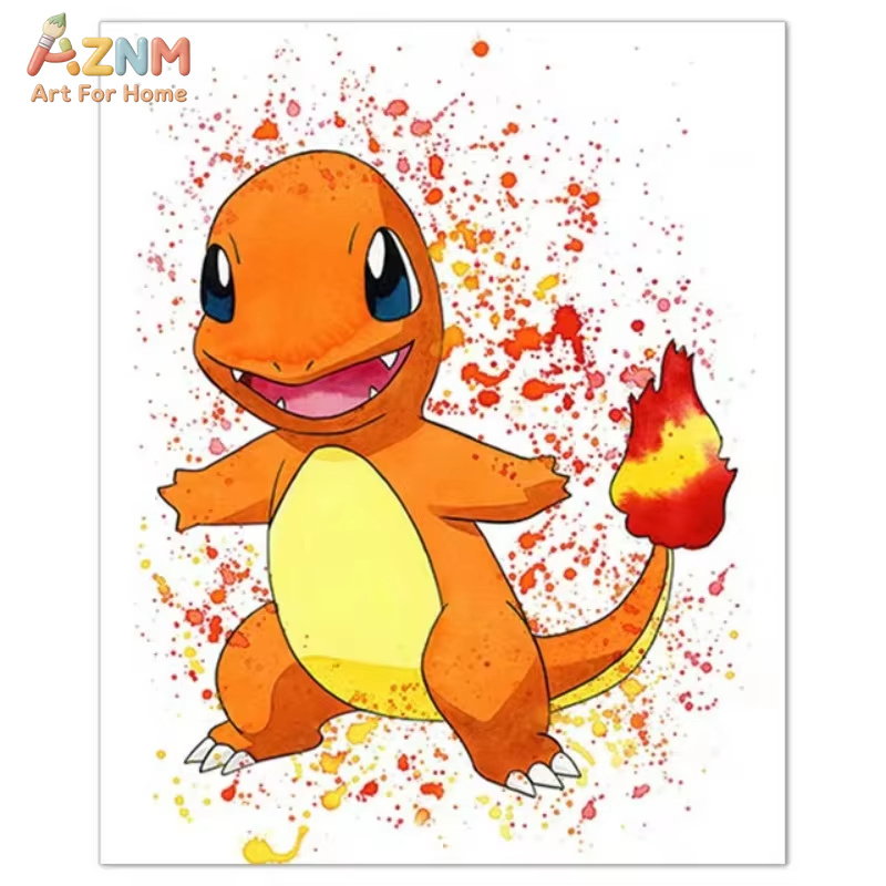 1PC ，Anime Pokemon Canvas Pain - Home Improvement Kids review and price